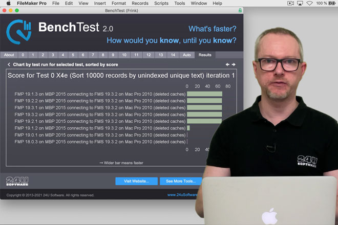 Test Your FileMaker Performance with BenchTest 2.0 - Preview Image