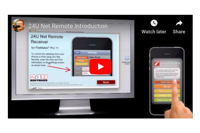 24U Net Remote Demo video - Preview Image