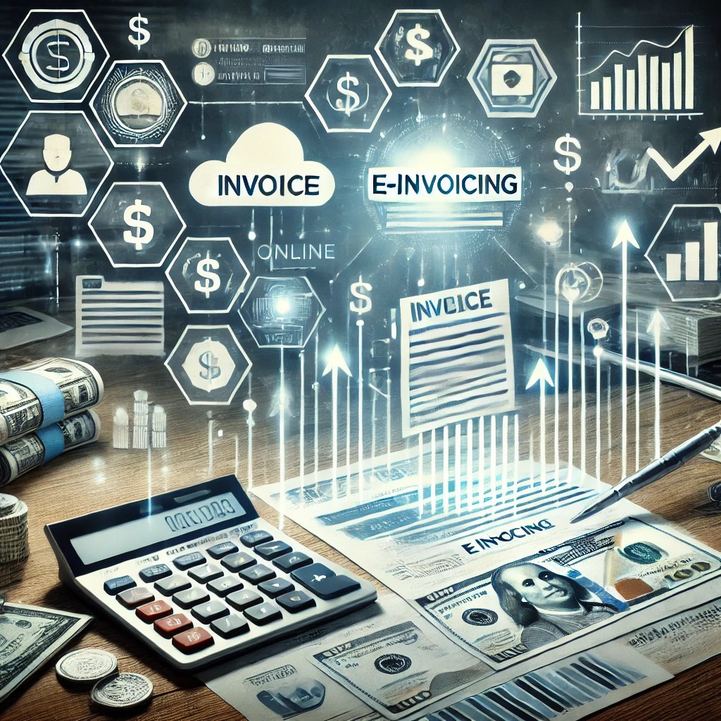 Illustration of e-invoicing integration